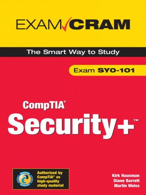 cover image of Security+ Certification Exam Cram 2 (Exam Cram SYO-101)